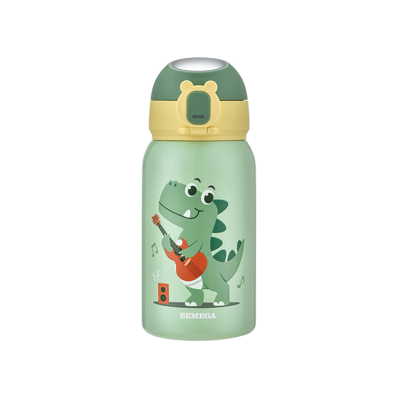 BMG-7413 Botella de agua de acero inoxidable con diseño de dibujos animados para niños